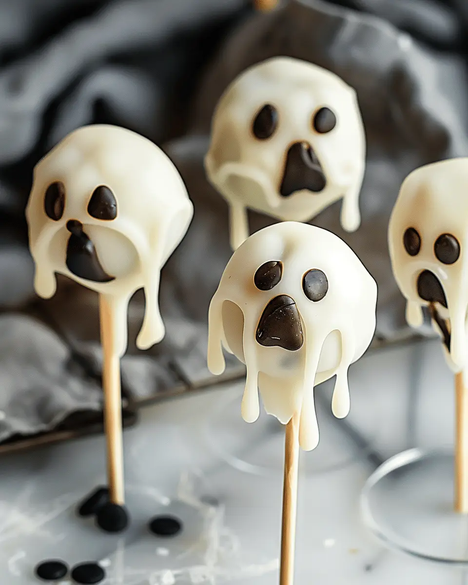 Easy Halloween Food Ideas: Delicious Ghost Cake Pops to Impress