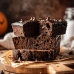 Easy Halloween food ideas : Moist Chocolate Pumpkin Bread