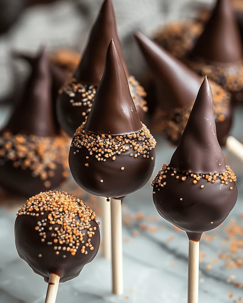 Easy Halloween Food Ideas: Indulge in Witch Hat Cake Pops