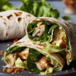 Easy Healthy dinner recipes : Chicken Caesar Wraps