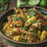 Easy Healthy dinner recipes : Slow Cooker Street Corn Chicken – The Comfort Spoon