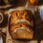 Easy Moist Pumpkin Bread Recipe , Diy Pumpkin Bread | Best for Fall : Cream Cheese Swirl Pumpkin Bread
