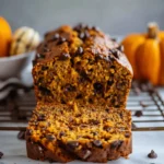 Easy Moist Pumpkin Bread Recipe , Diy Pumpkin Bread | Best for Fall : Pumpkin Chocolate Chip Bread