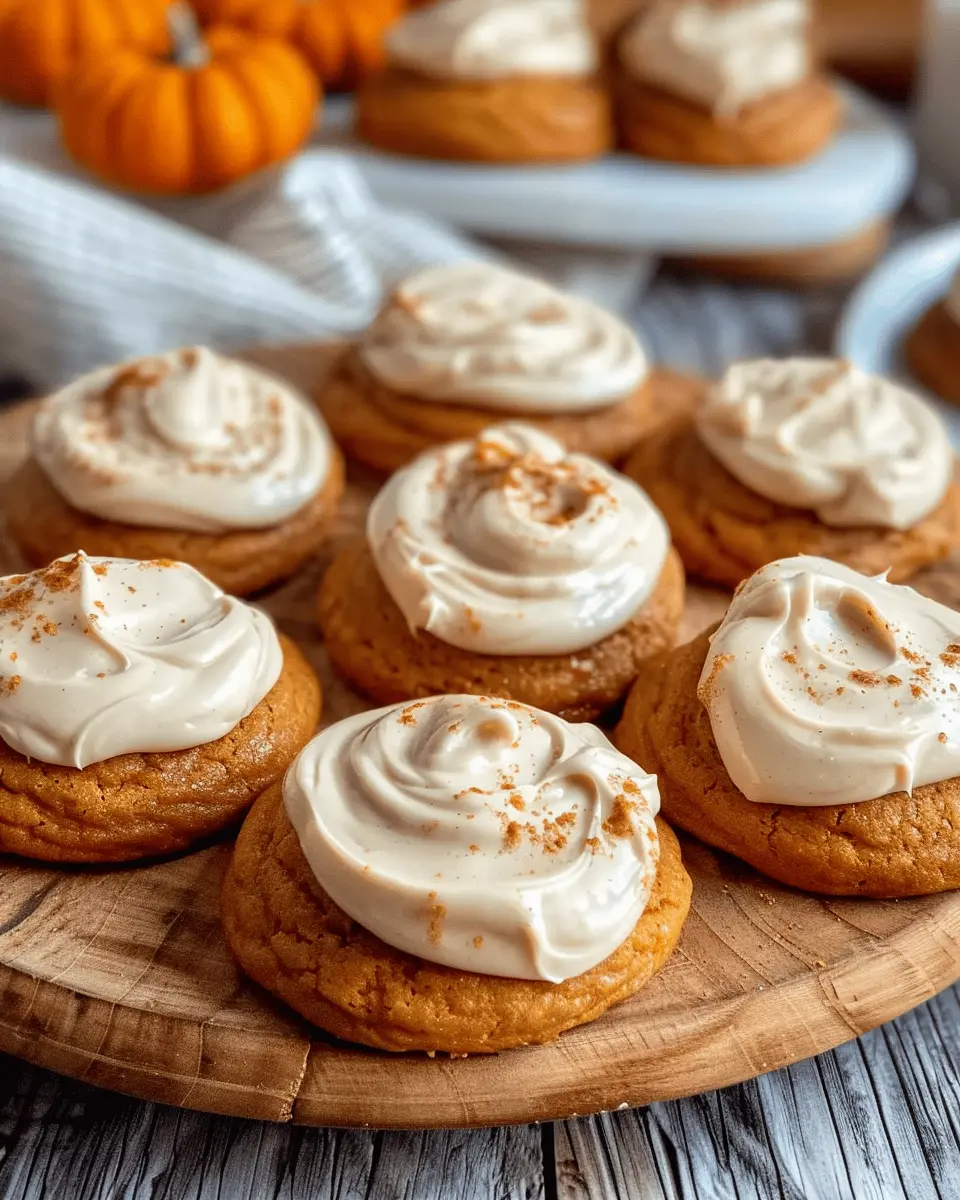 Easy Pumpkin Cookie Recipes Dessert: Indulgent Amish Pumpkin Cookies with Frosting