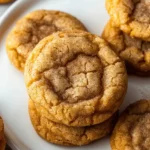 Easy Pumpkin Cookie recipes dessert : Pumpkin Snickerdoodle Cookies You’ll Crave This Fall