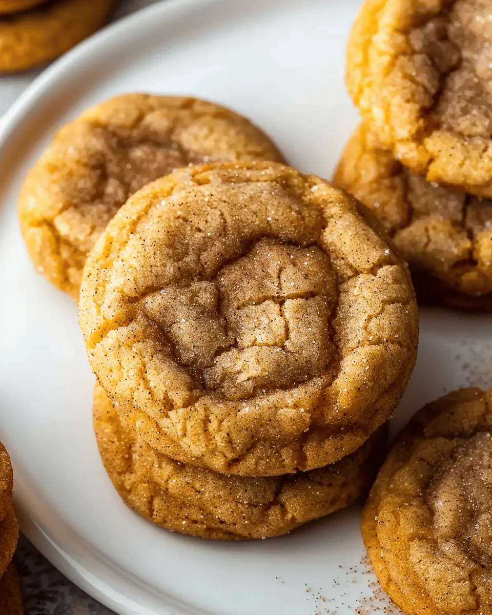 Easy Pumpkin Cookie Recipes: Indulge in These Crave-Worthy Pumpkin Snickerdoodle Cookies This Fall