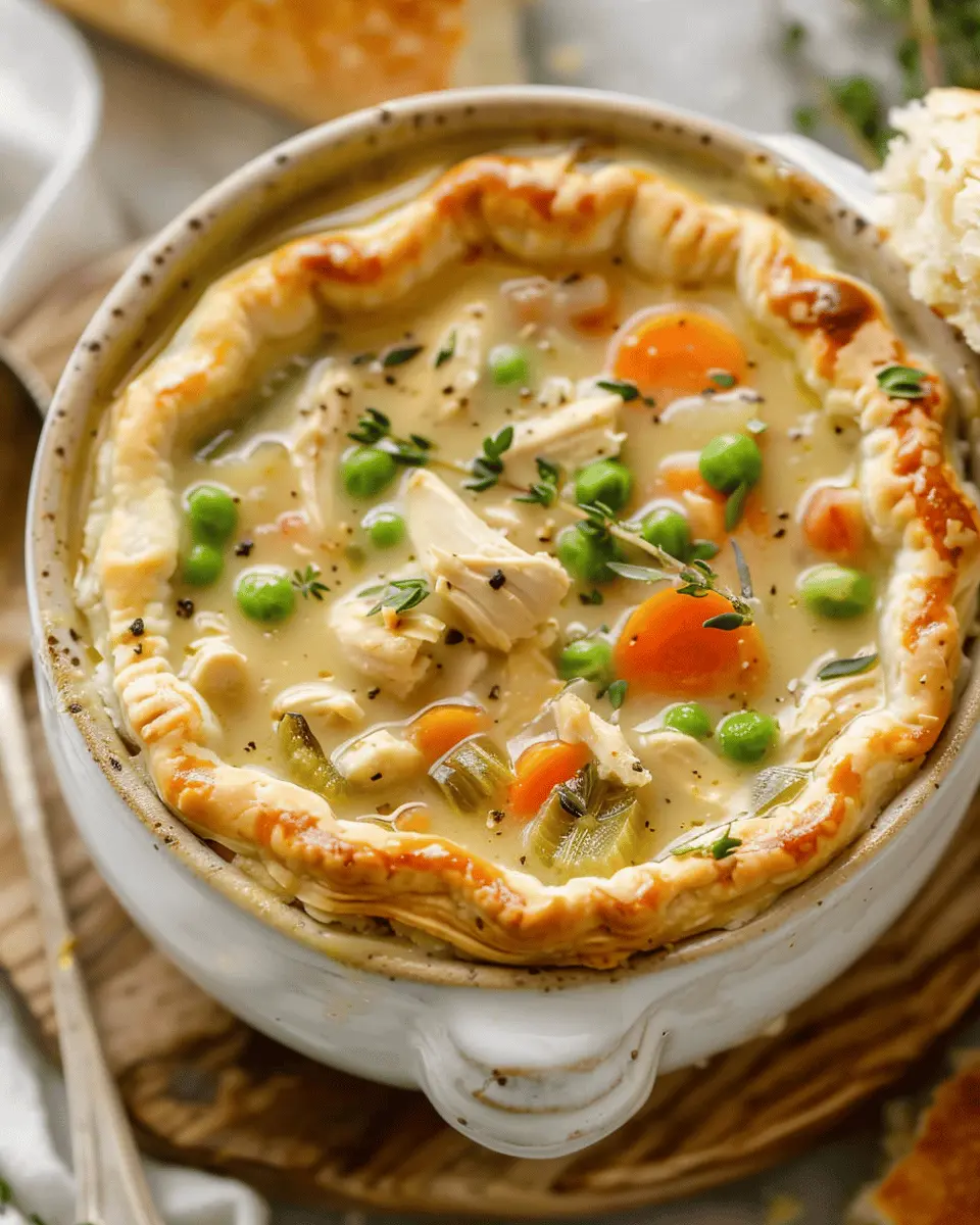 Easy Recipes Dinner: Comforting Chicken Pot Pie Soup Recipe