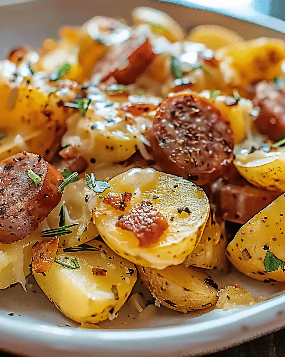 Easy Summer Meals Ideas: Cheesy Ranch Potatoes & Turkey Bacon Sausage