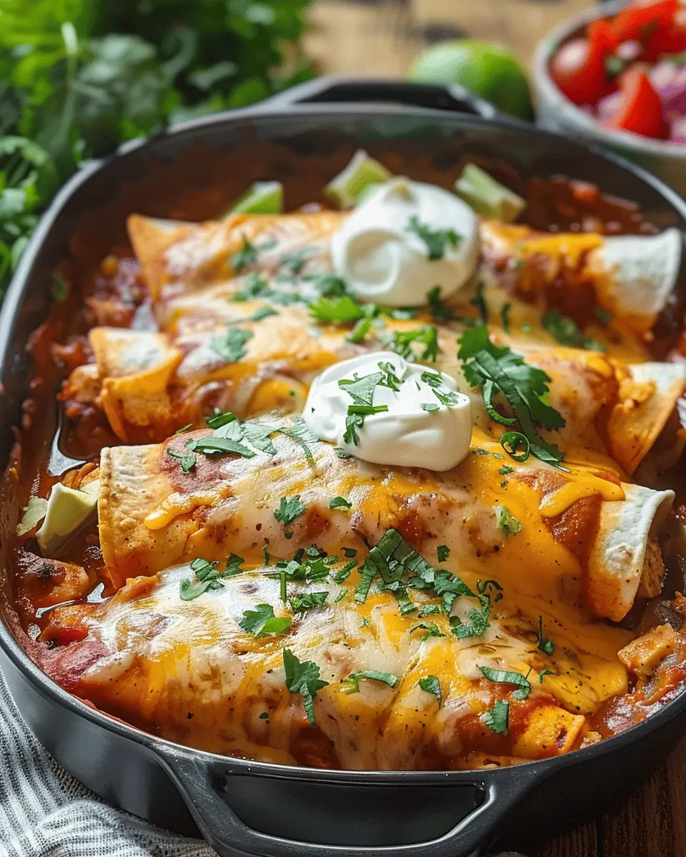 Easy Summer Meals Ideas: Must-Try Chicken Enchiladas for Dinner