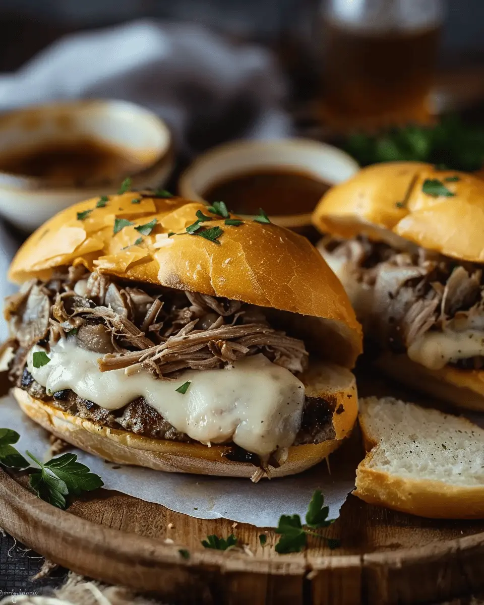 Easy Summer Meals Ideas: Juicy Crock Pot French Dip Sandwiches