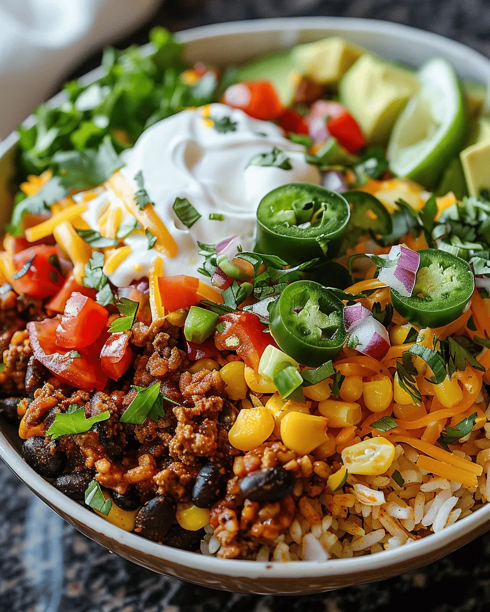Easy Summer Meals Ideas: Master the Flavor with Taco Rice Bowl