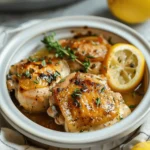 Easy Summer Meals Ideas : Slow Cooker Lemon Garlic Chicken
