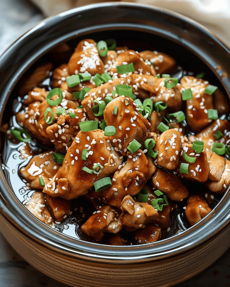 Easy Summer Meals Ideas: Juicy Slow Cooker Teriyaki Chicken