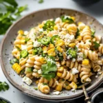 Easy side dishes Mexican Street Corn Pasta Salad