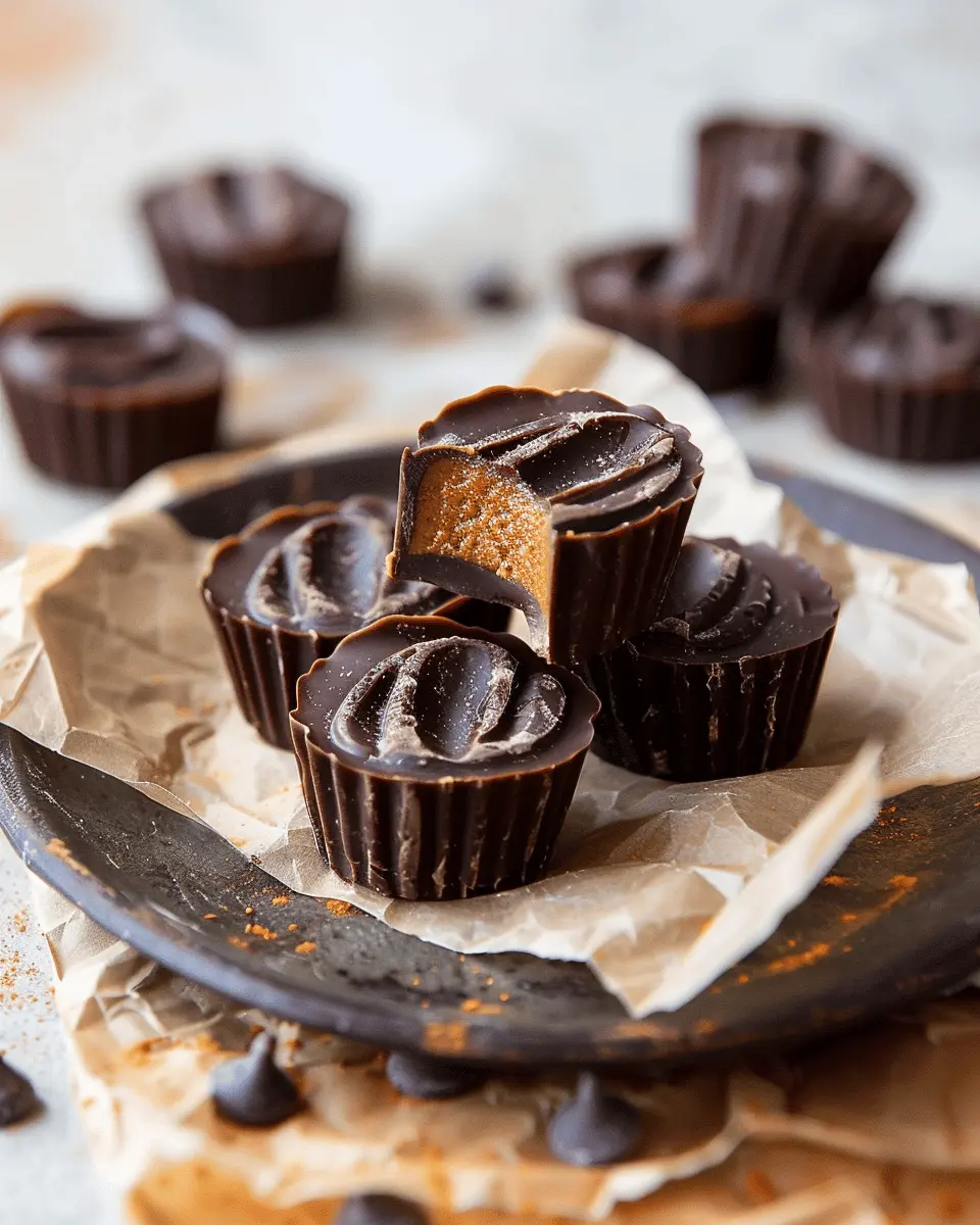 Fall Pumpkin Chocolate Chip Indulgent Dairy-Free Butter Cups