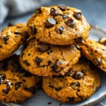 Fall Pumpkin Chocolate Chip Cookies : Easy 3 Ingredient Pumpkin Cookies