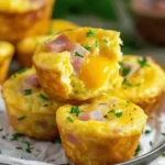 Ham and Cheese Egg Muffins
