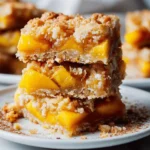 Heavenly Summer Peach Bars