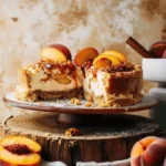 Peach Cobbler Cheesecake