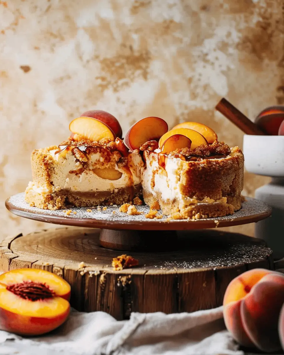 Peach Cobbler Cheesecake: The Indulgent Dessert You’ll Love