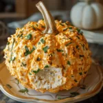 Pumpkin Shaped Cheese Ball: 5 Easy Festive Delights.