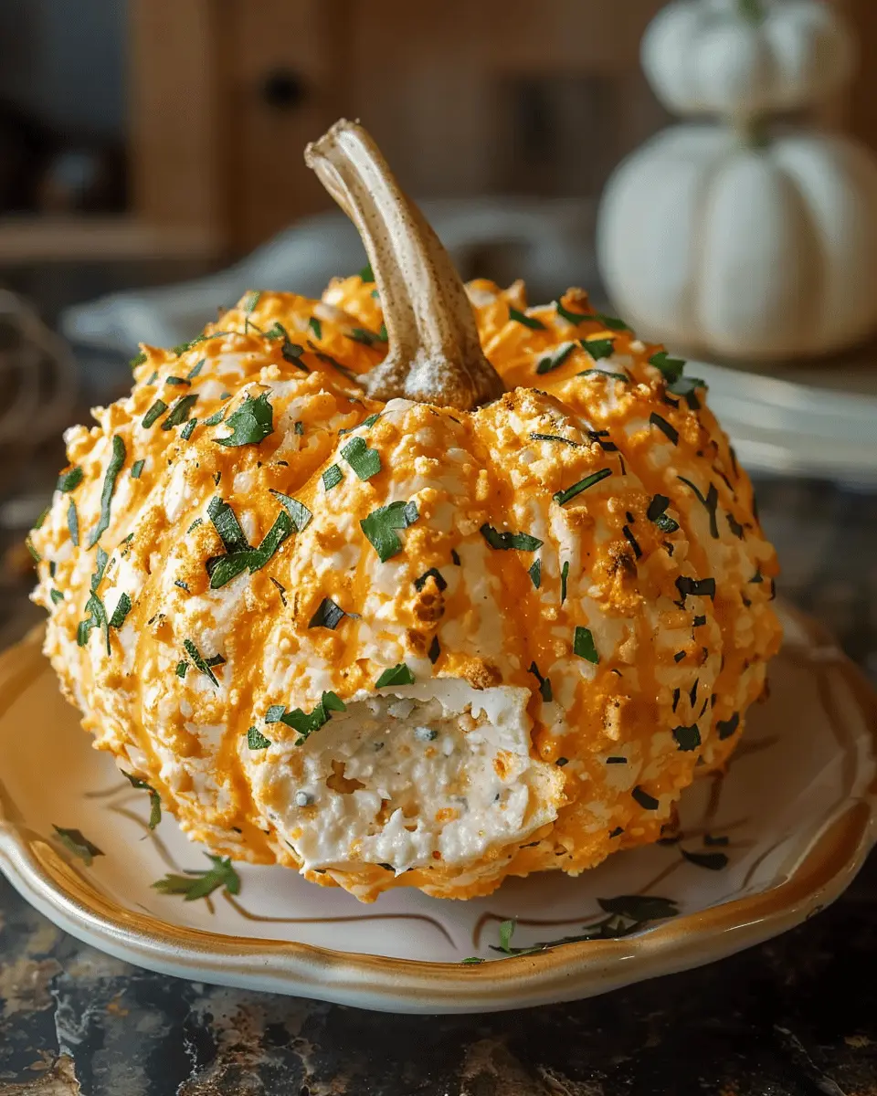 Pumpkin Shaped Cheese Ball: 5 Easy Festive Delights You’ll Love