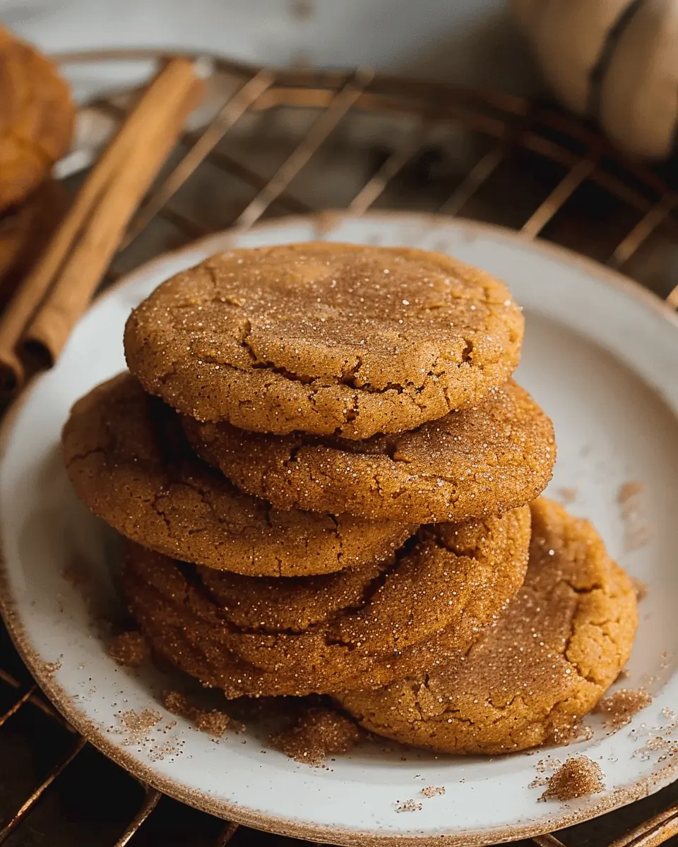 Pumpkin Snickerdoodle Cookie Recipe: Indulgent Chewy Maple Delight