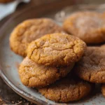 Pumpkin Snickerdoodle Cookie Recipe , Pumpkin Sweets Recipes Dessert : Gluten Free Pumpkin Cookies