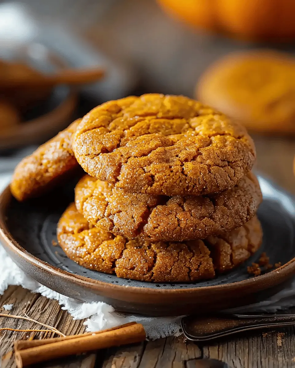 Pumpkin Snickerdoodle Cookie Recipe: Soft, Chewy Fall Delight