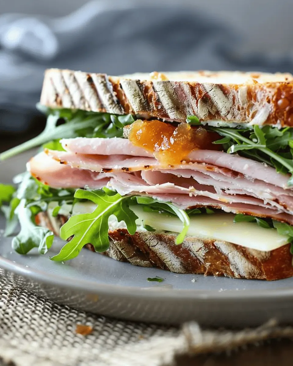 Quick and Easy Healthy Lunch Box Recipes: Chicken Ham and Brie Delight