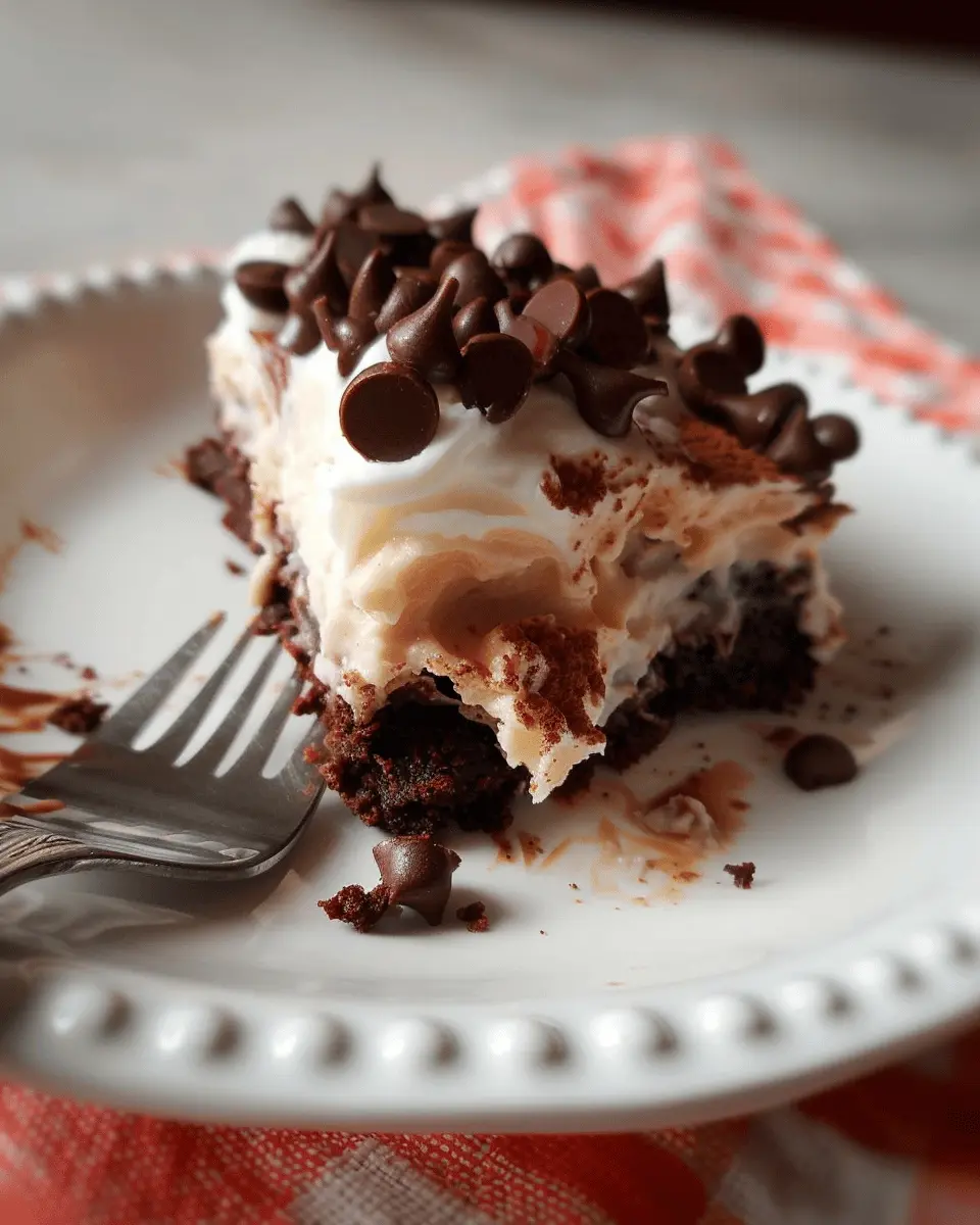 Refrigerator Brownie Cake: The Best Easy No-Bake Dessert