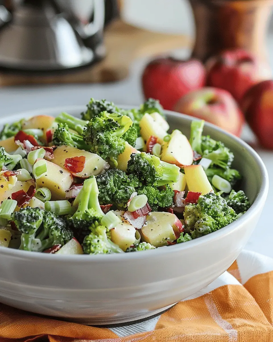 Honeycrisp and Broccoli Salad: A Refreshing Summer Delight