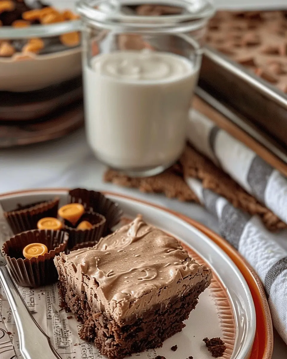Easiest Fudgiest Peanut Butter Cup Dump Cake You Will Love