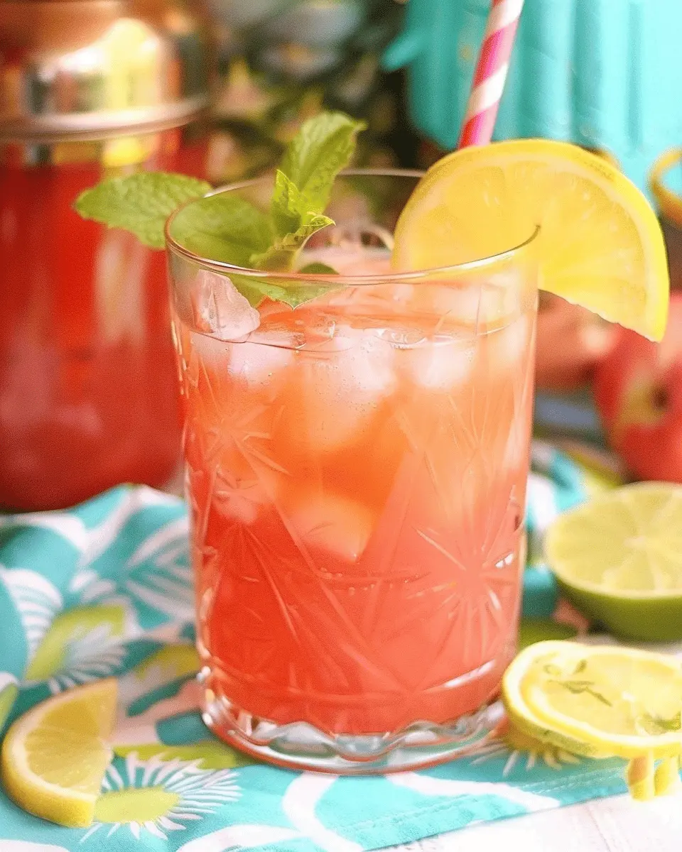 Tropical Rum Punch Cocktail Recipe: A Refreshing Summer Delight