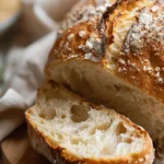 World’s Easiest Yeast Bread recipe – Artisan, NO KNEAD crusty bread