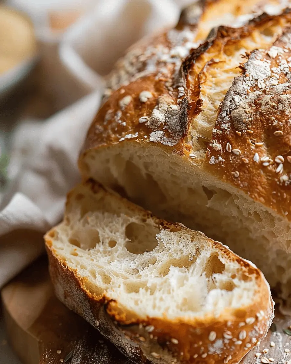World’s easiest yeast bread recipe – Indulge in no-knead crusty joy
