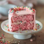 quick recipe ideas : Pink Birthday Cake