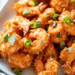 easy finger foods for parties : Air Fryer Bang Bang Shrimp
