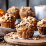 easy healthy pumpkin muffins recipes : Pumpkin Crumb Muffins