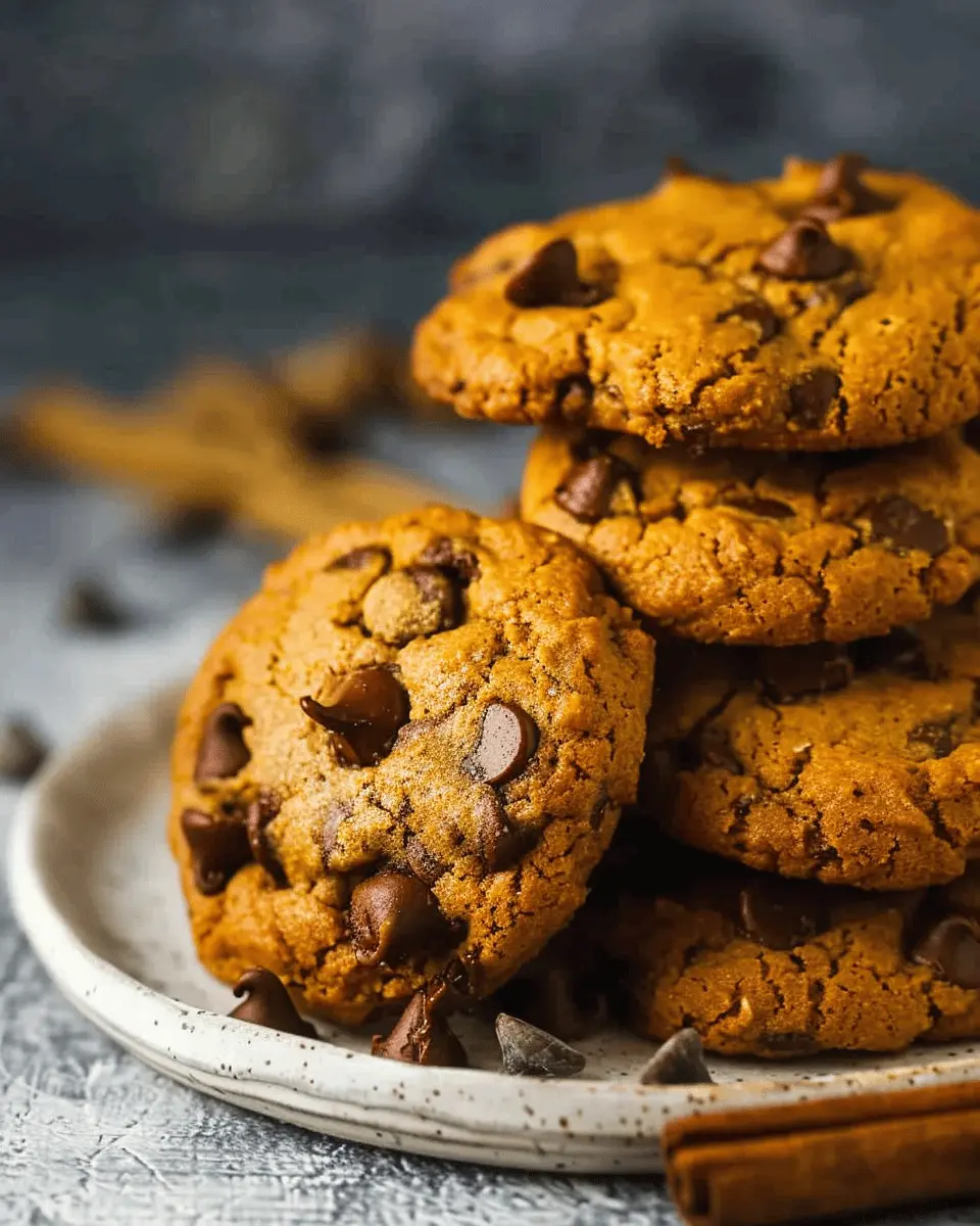 Fall Pumpkin Chocolate Chip Cookies: The Best Indulgent Treat