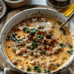 Low Carb Recipes : Keto Tuscan Sausage Soup