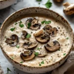 Low Carb Recipes : Keto Creamy Mushroom Soup