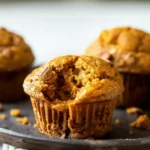 Pumpkin Protein Muffins (Gluten Free, Dairy Free)