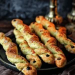 Easy Halloween food ideas : Spooky Snake Breadsticks Party