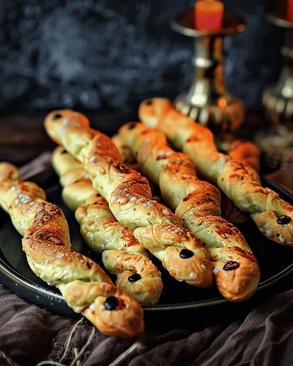 Easy Halloween food ideas: Delightful Spooky Snake Breadsticks Party
