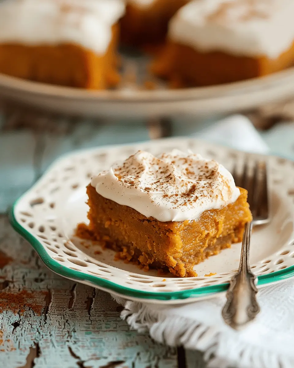 Quick Recipe Ideas: Indulgent Pumpkin Bars with Cream Cheese Frosting
