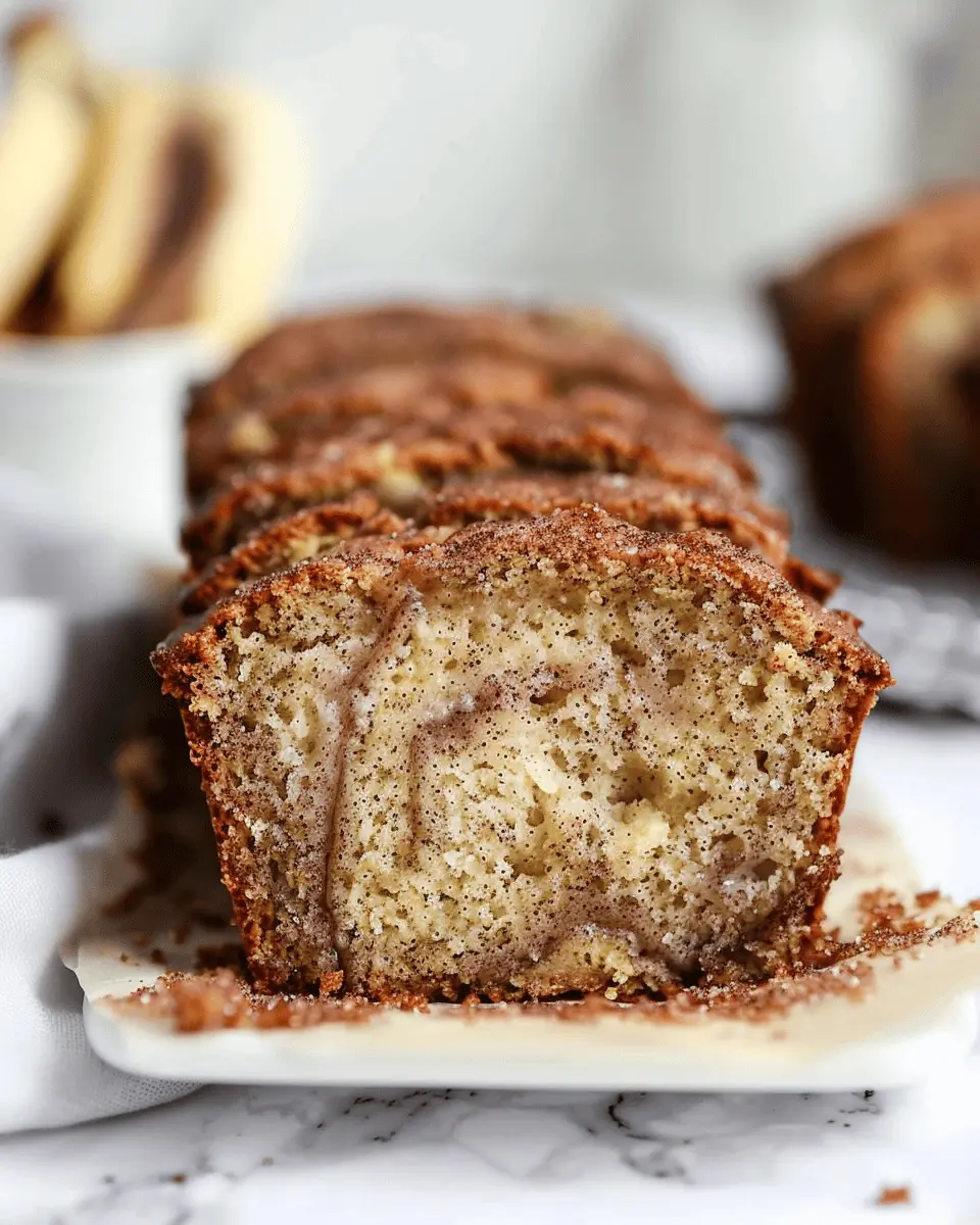 snickerdoodle banana bread recipe: the best indulgent twist