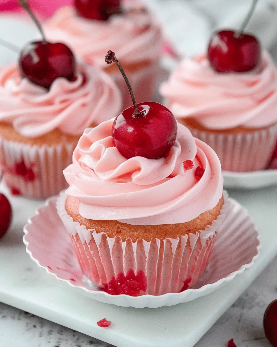Cherry Cupcakes: Easy Indulgence for Your Sweet Tooth