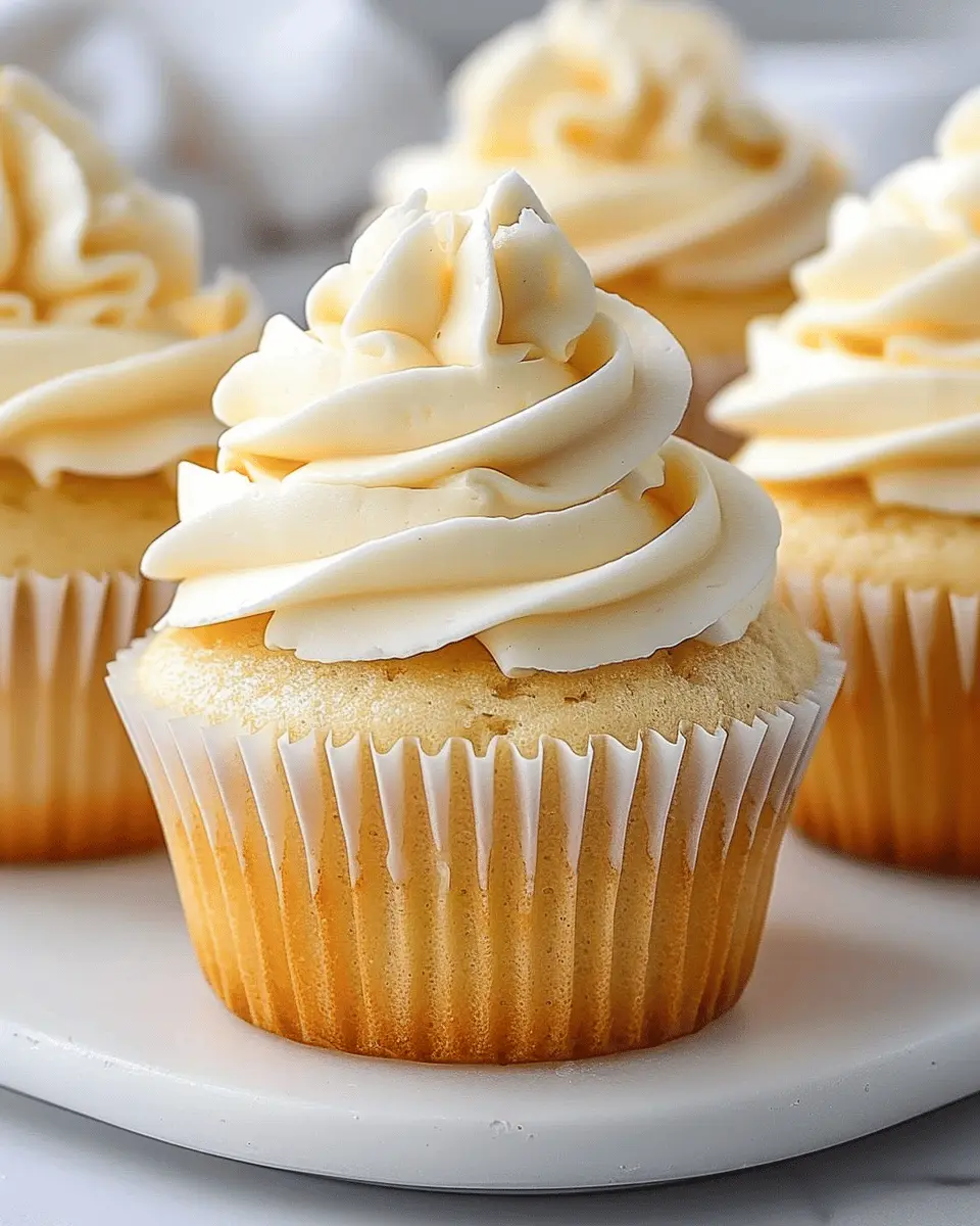 Irresistible Easy Vanilla Cupcakes: Delightful Buttercream Recipe