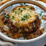 easy soup recipes : French Onion Beef Short Rib Soup
